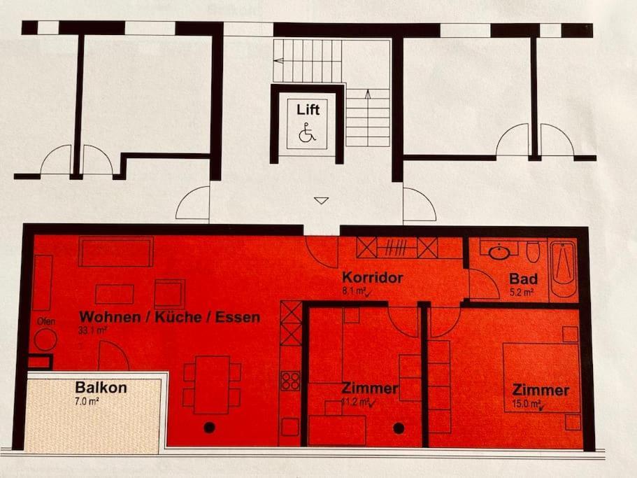 Center Park Apartment Интерлакен Экстерьер фото